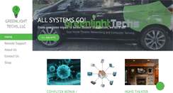 Desktop Screenshot of greenlighttechs.com